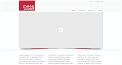 Desktop Screenshot of joannelatimer.com